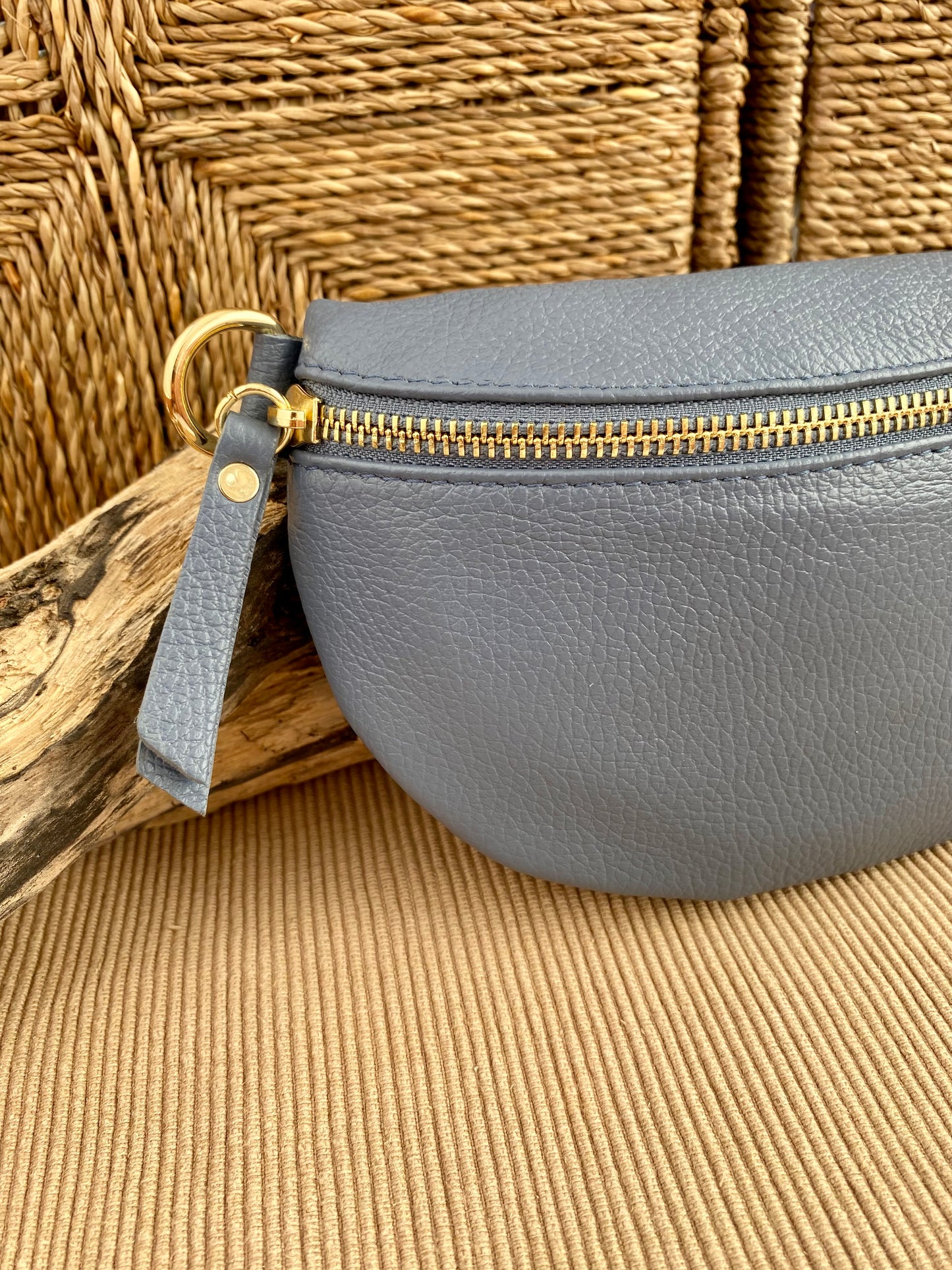 Hanai Waist Bag in Denim Blue