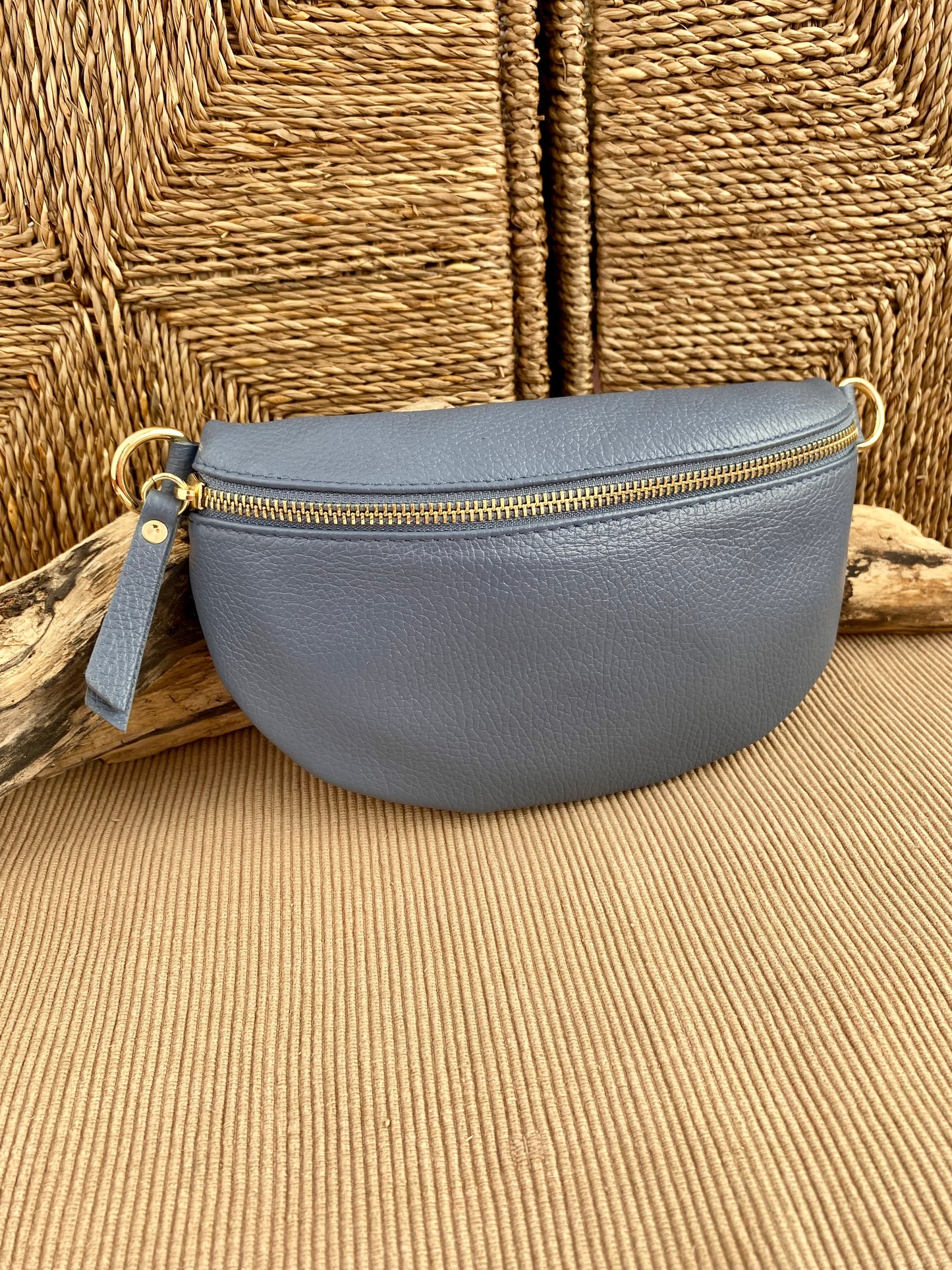 Hanai Waist Bag in Denim Blue
