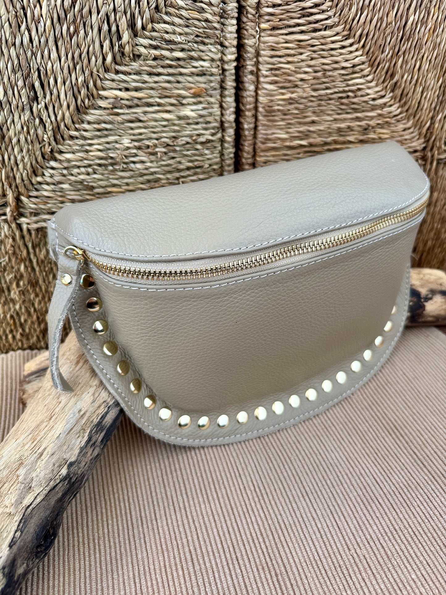 Riñonera Moke Beige