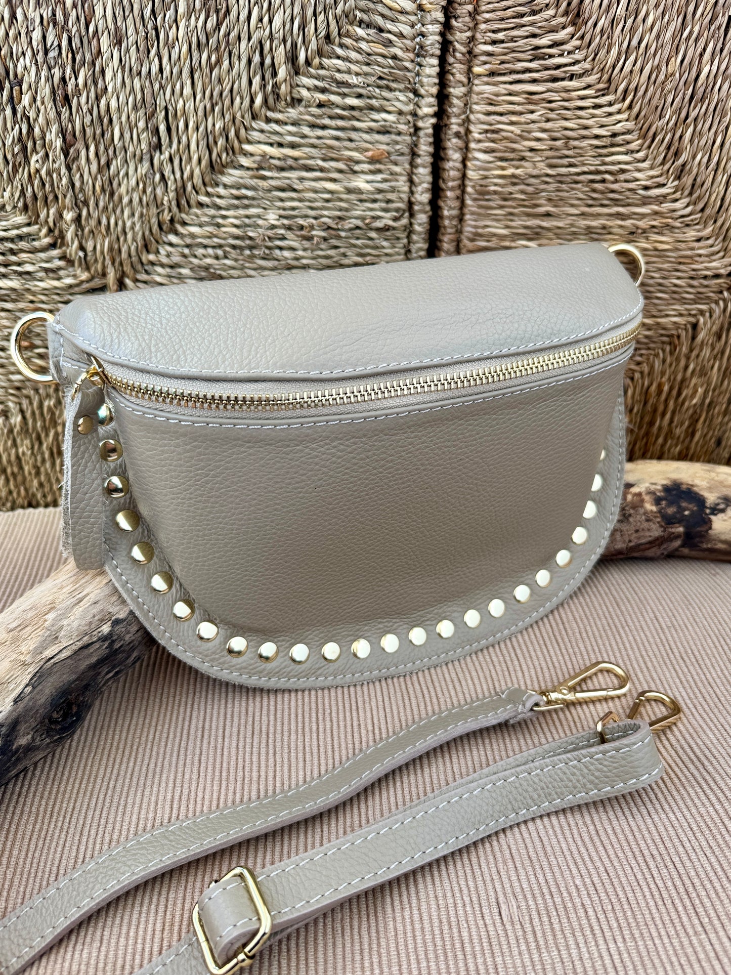 Riñonera Moke Beige