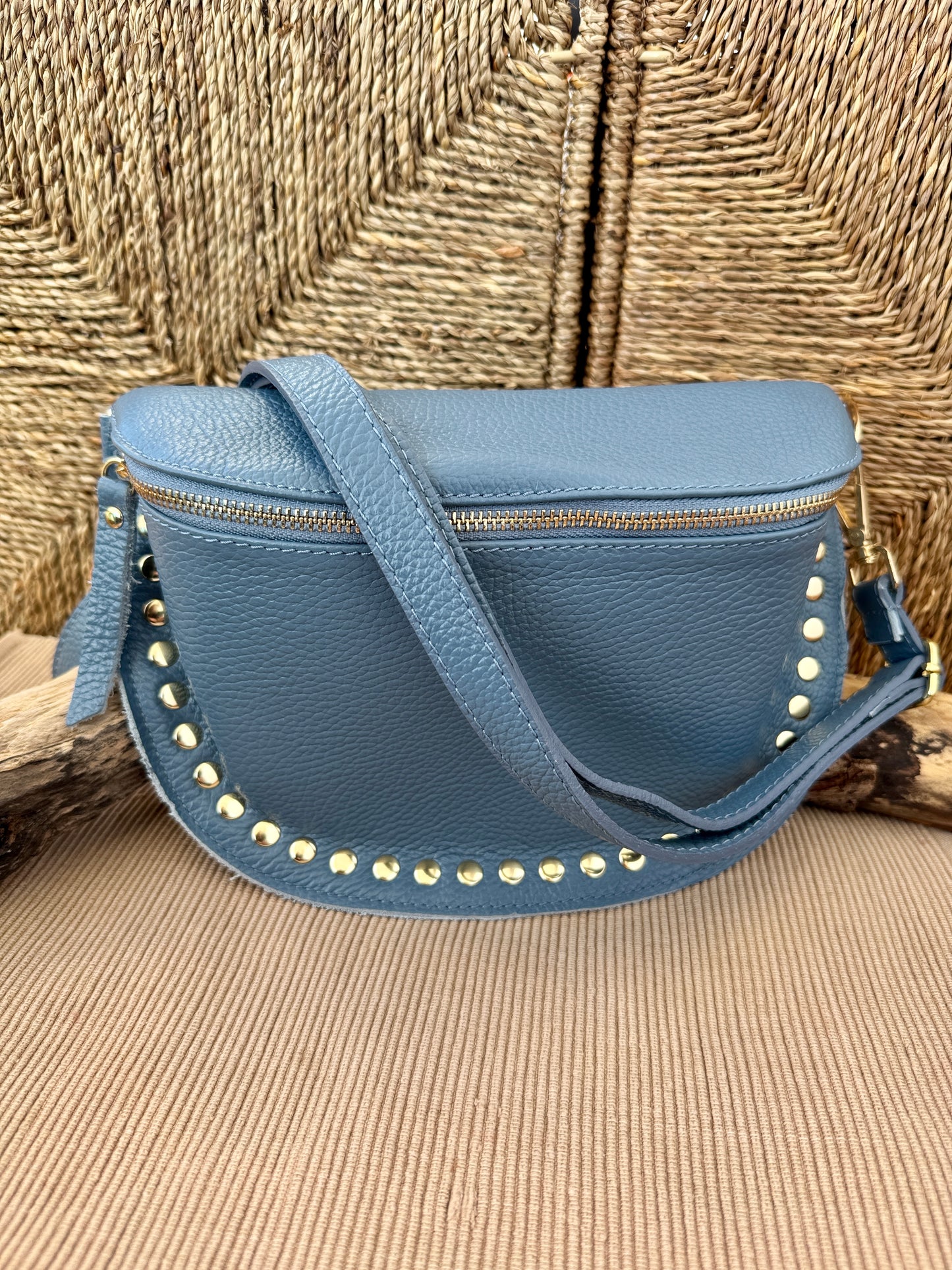 Riñonera Moke Azul Vaquero