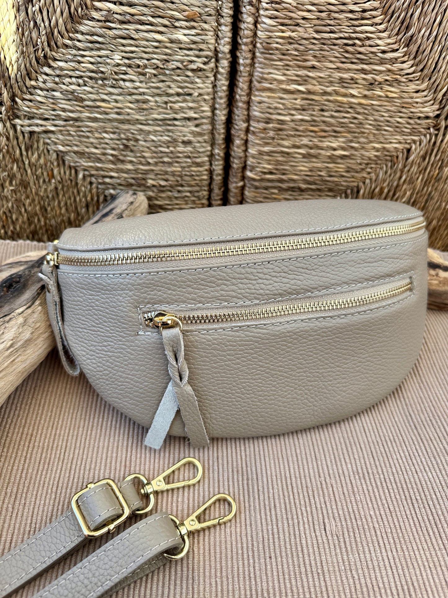 Riñonera Kekoa Beige
