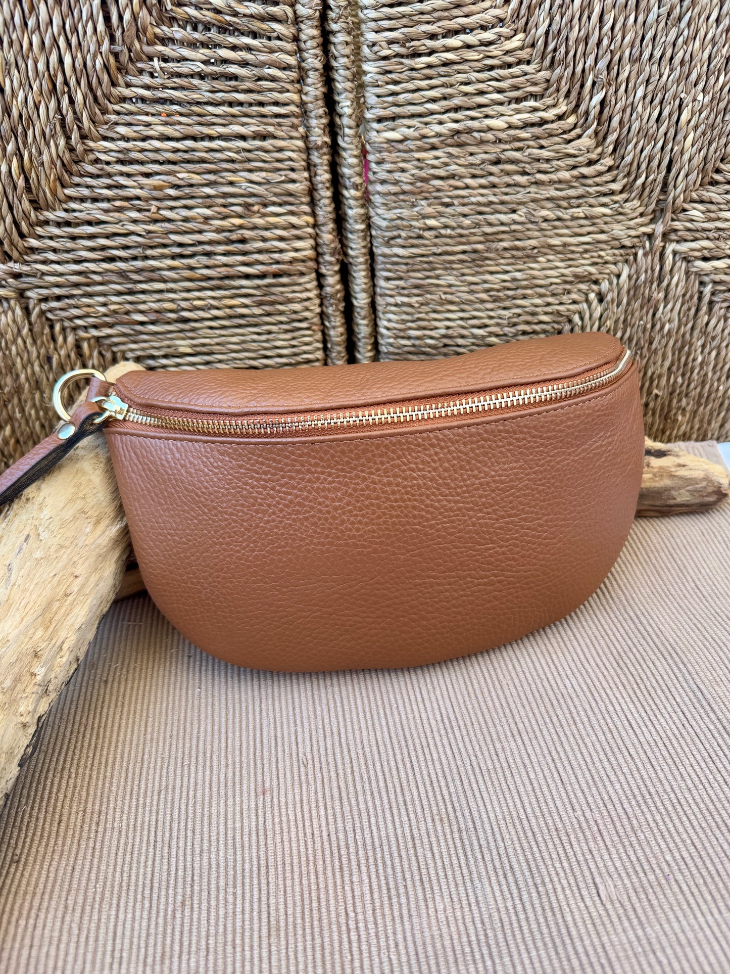 Riñonera Hanai Mediana Camel