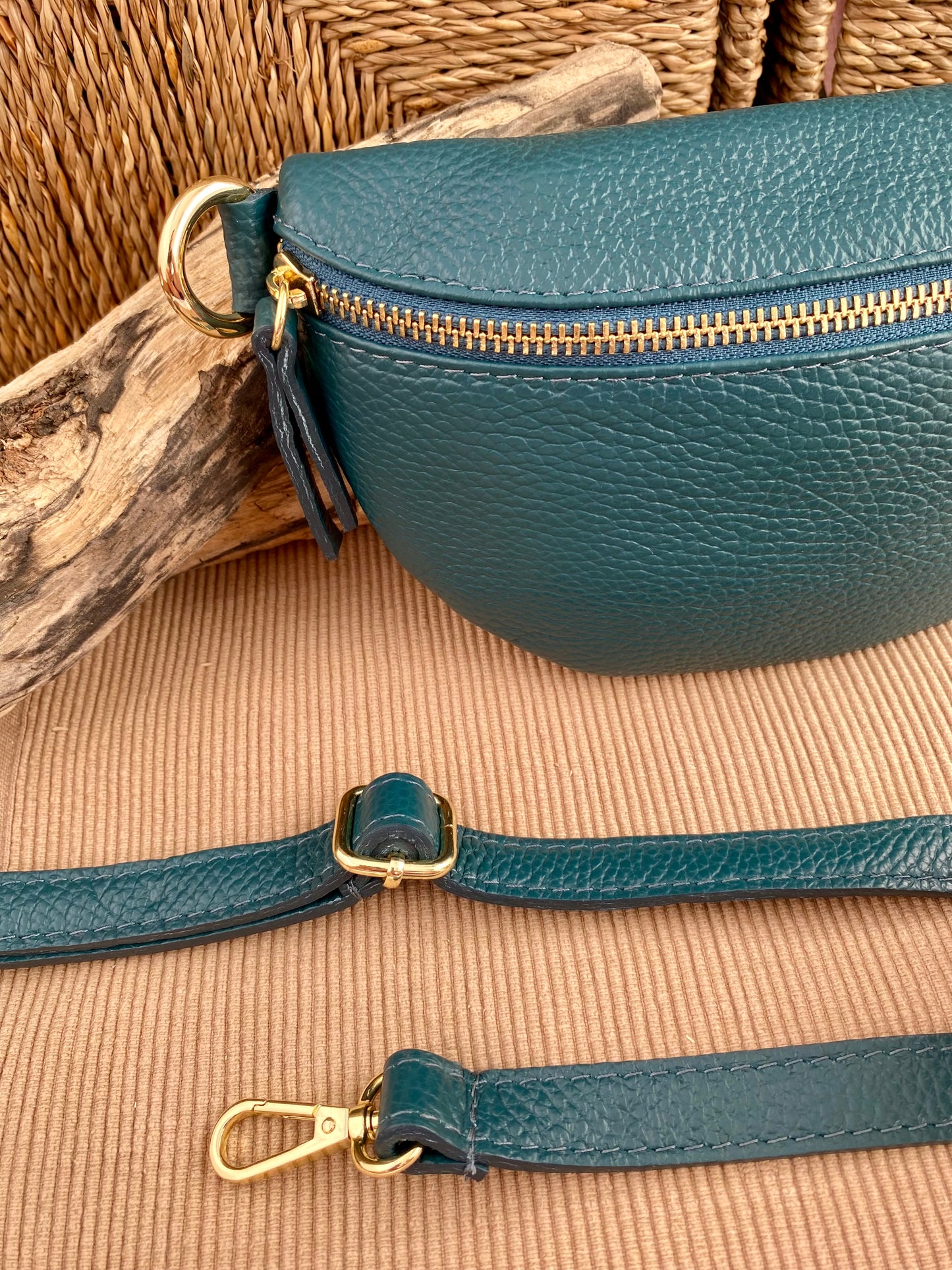 Hanai Ether Blue Waist Bag
