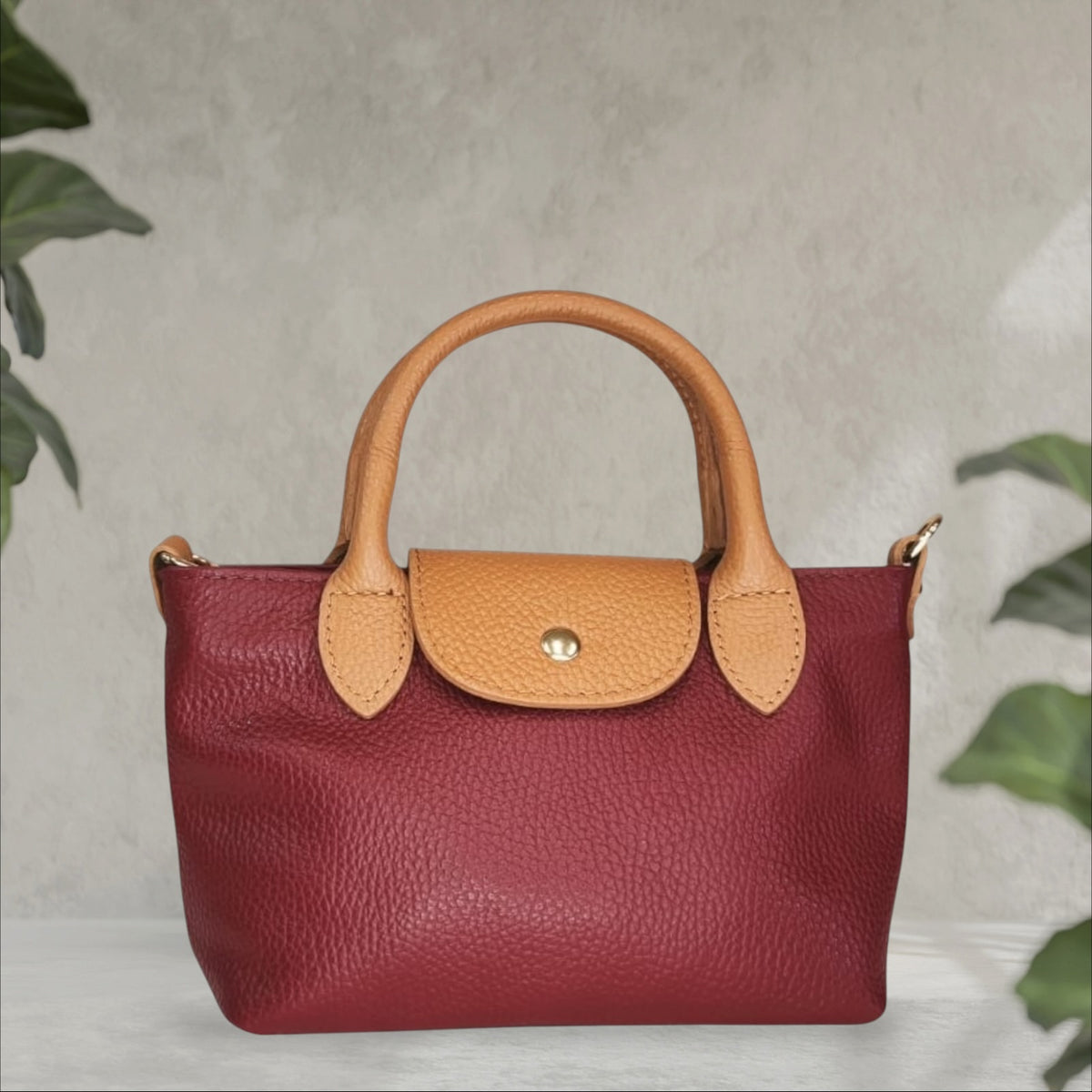 Bolso Senda Burgundy