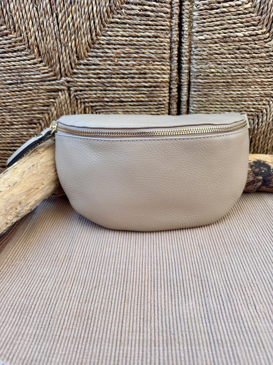 Riñonera Hanai Mediana Beige