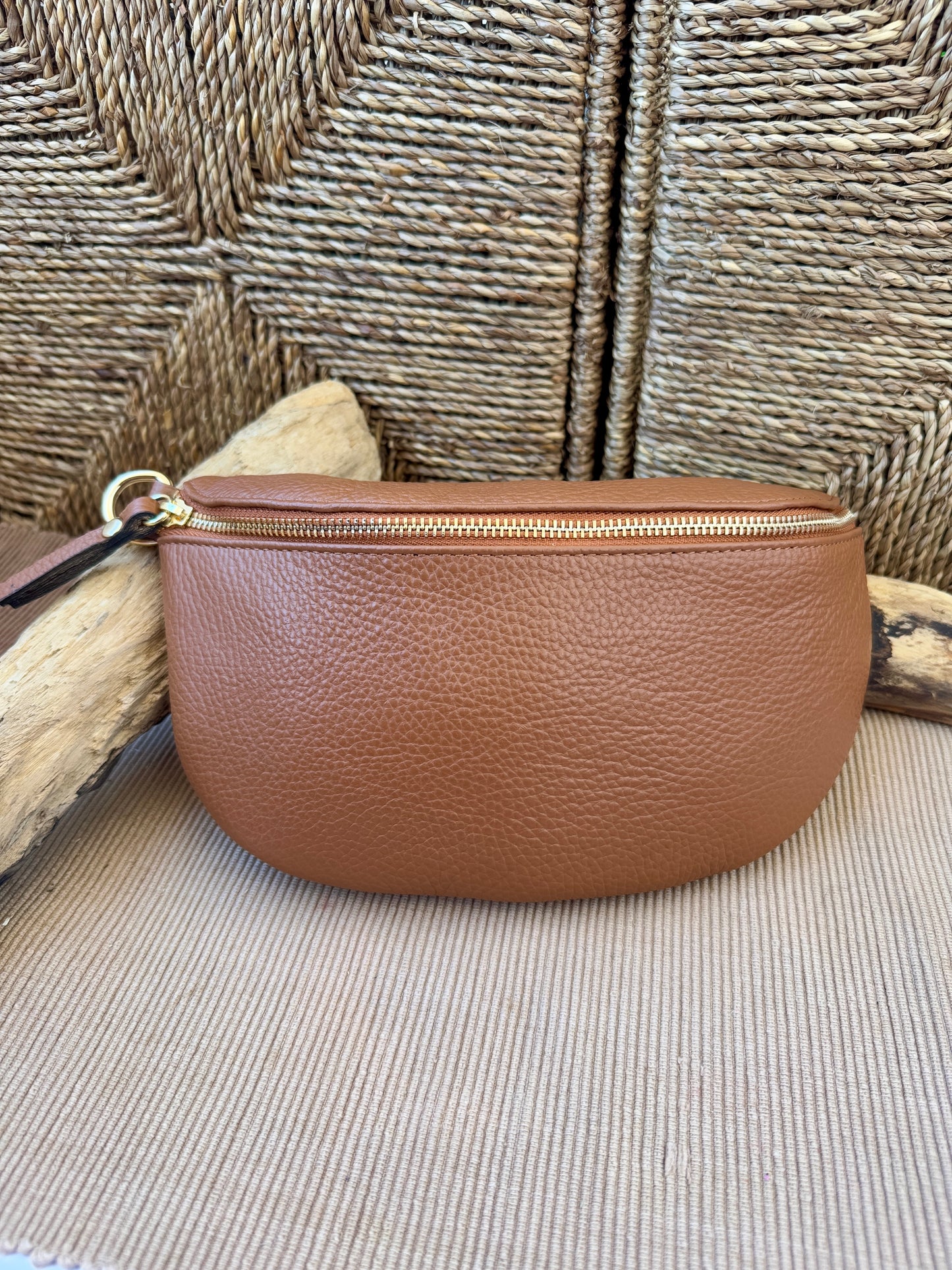 Riñonera Hanai Mediana Camel